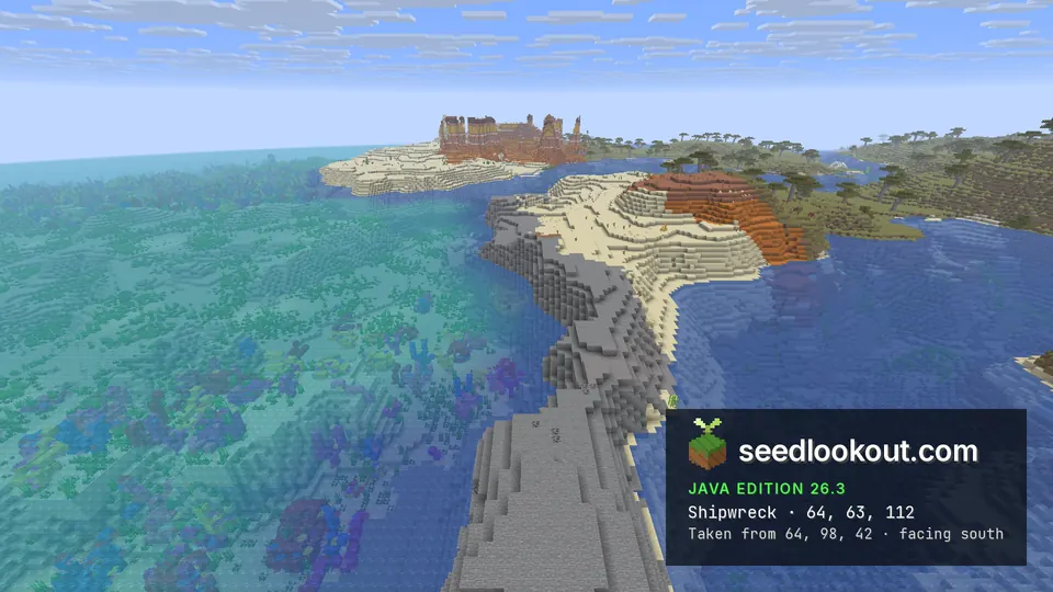 Grey stone and sand spit running into a turquoise coral sea, orange terracotta and a sand island behind